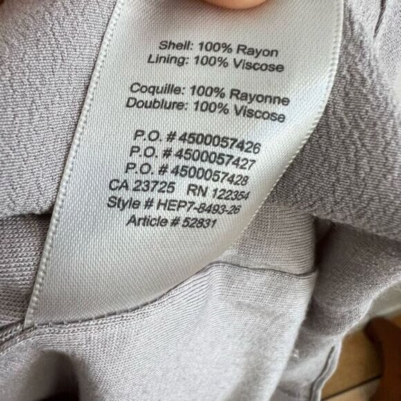 Wilfred Gray Mini Dress - Picture 3 of 15